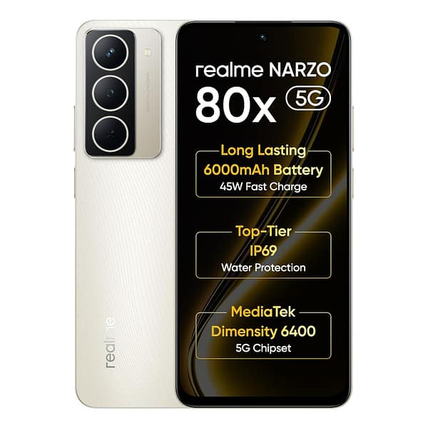 Realme Narzo 80x Specifications Details & Price