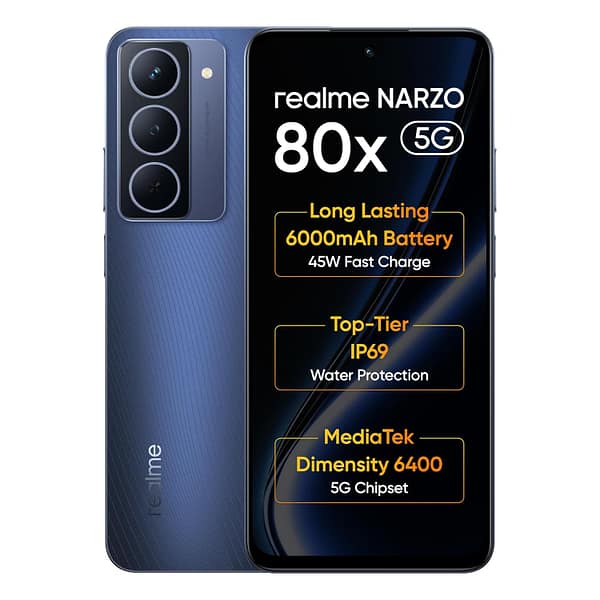Realme Narzo 80x Specifications Details & Price